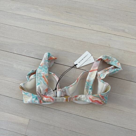 Claudia Bikini Top Sky Blue- WeWoreWhat - Picture 3 of 5